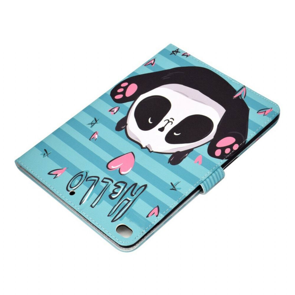 Flip Case voor iPad 10.2" (2020) (2019) / Air 10.5" / Pro 10.5" Panda