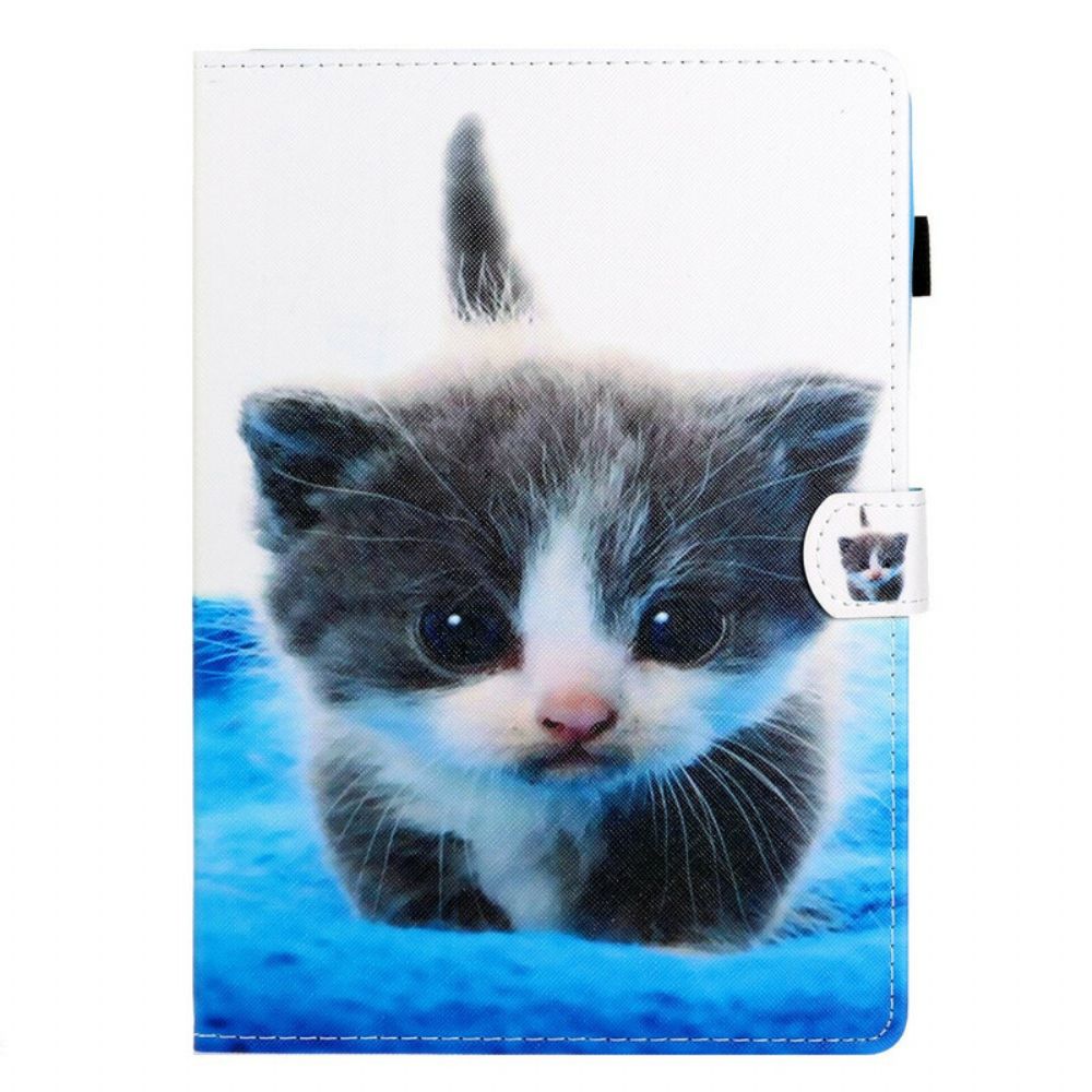 Flip Case voor iPad 10.2" (2020) (2019) / Air 10.5" / Pro 10.5" Panda / Katje