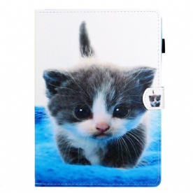 Flip Case voor iPad 10.2" (2020) (2019) / Air 10.5" / Pro 10.5" Panda / Katje