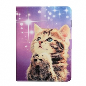 Flip Case voor iPad 10.2" (2020) (2019) / Air 10.5" / Pro 10.5" Ster Kitten