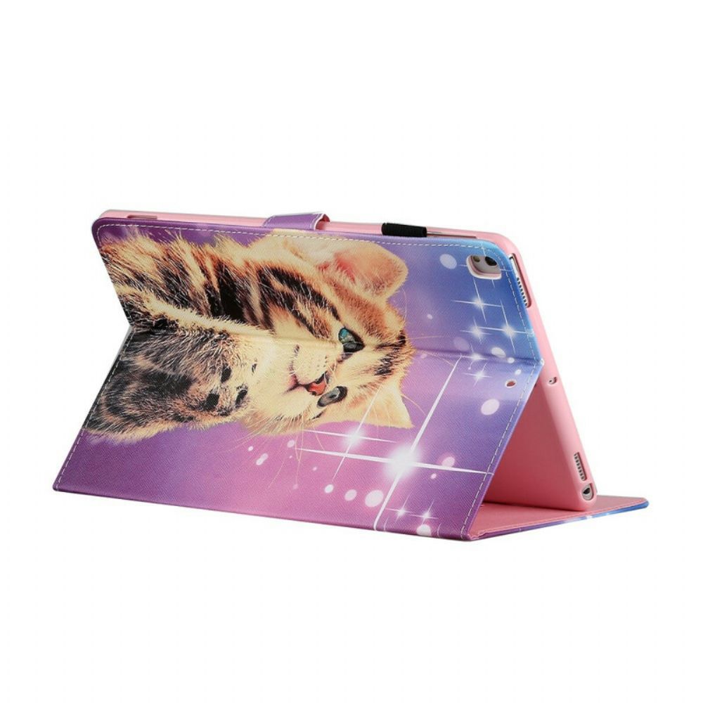 Flip Case voor iPad 10.2" (2020) (2019) / Air 10.5" / Pro 10.5" Ster Kitten