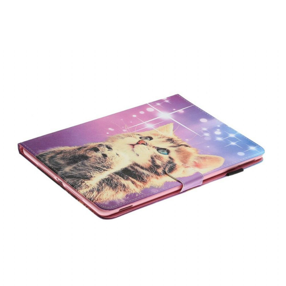 Flip Case voor iPad 10.2" (2020) (2019) / Air 10.5" / Pro 10.5" Ster Kitten