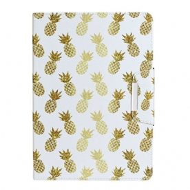 Folio-hoesje voor iPad 10.2" (2020) (2019) / Air 10.5" / Pro 10.5" Ananas