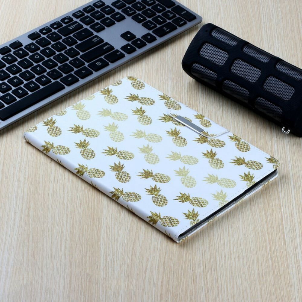 Folio-hoesje voor iPad 10.2" (2020) (2019) / Air 10.5" / Pro 10.5" Ananas