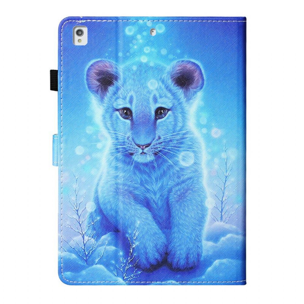 Folio-hoesje voor iPad 10.2" (2020) (2019) / Air 10.5" / Pro 10.5" Baby Tijger