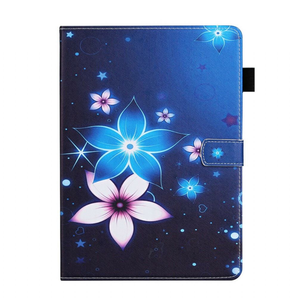 Folio-hoesje voor iPad 10.2" (2020) (2019) / Air 10.5" / Pro 10.5" Bloemen