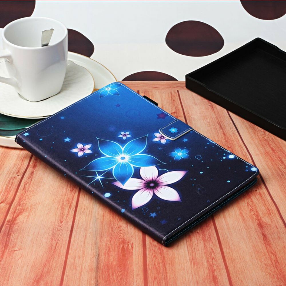 Folio-hoesje voor iPad 10.2" (2020) (2019) / Air 10.5" / Pro 10.5" Bloemen