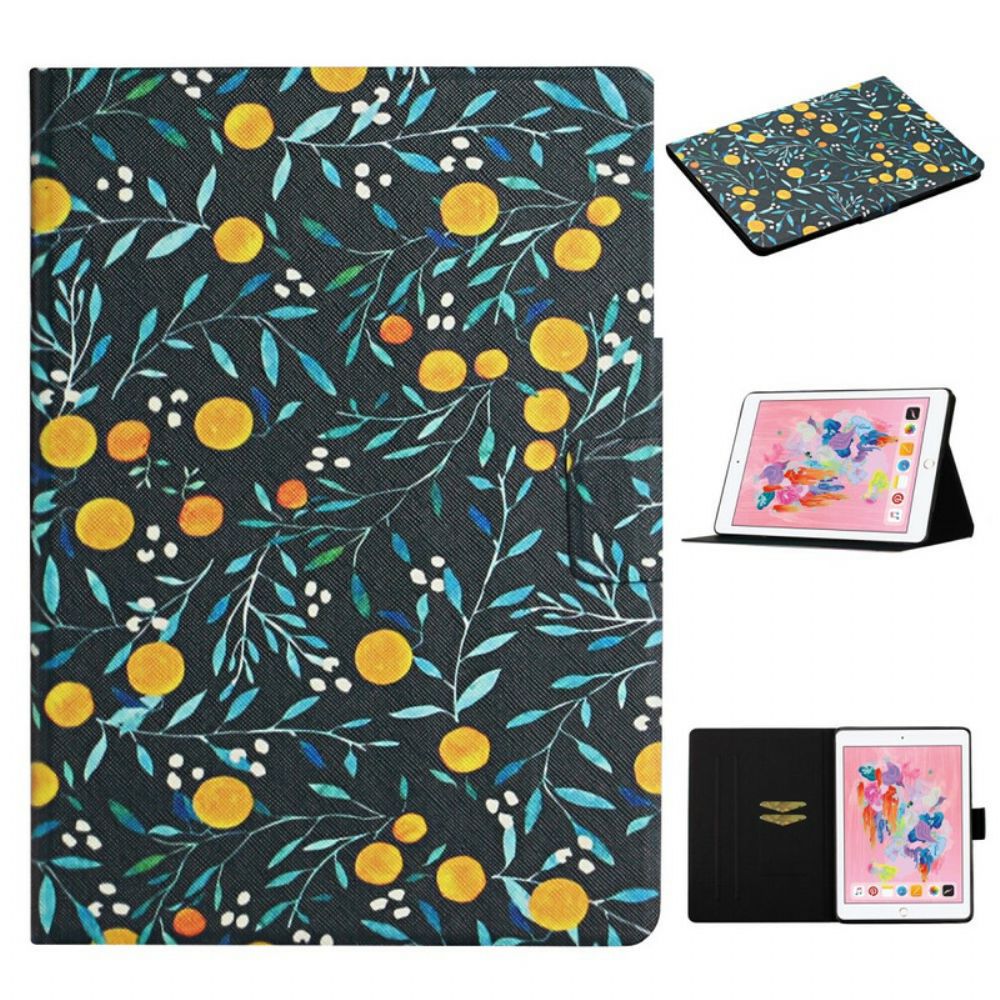 Folio-hoesje voor iPad 10.2" (2020) (2019) / Air 10.5" / Pro 10.5" Bloemen