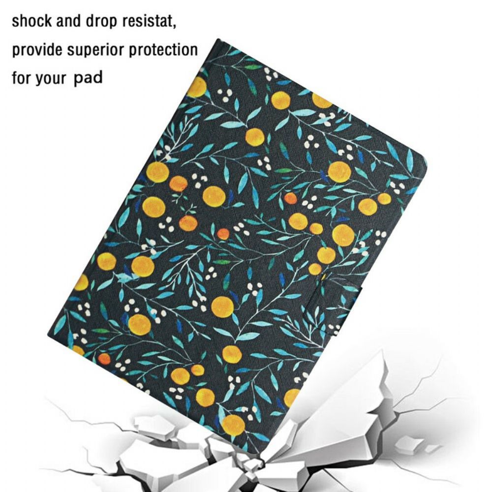 Folio-hoesje voor iPad 10.2" (2020) (2019) / Air 10.5" / Pro 10.5" Bloemen