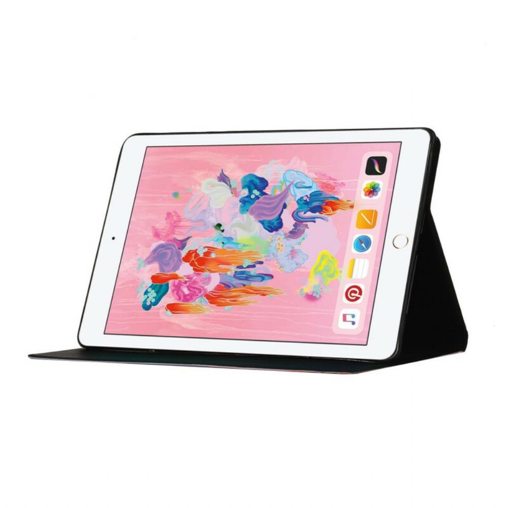 Folio-hoesje voor iPad 10.2" (2020) (2019) / Air 10.5" / Pro 10.5" Bloemen