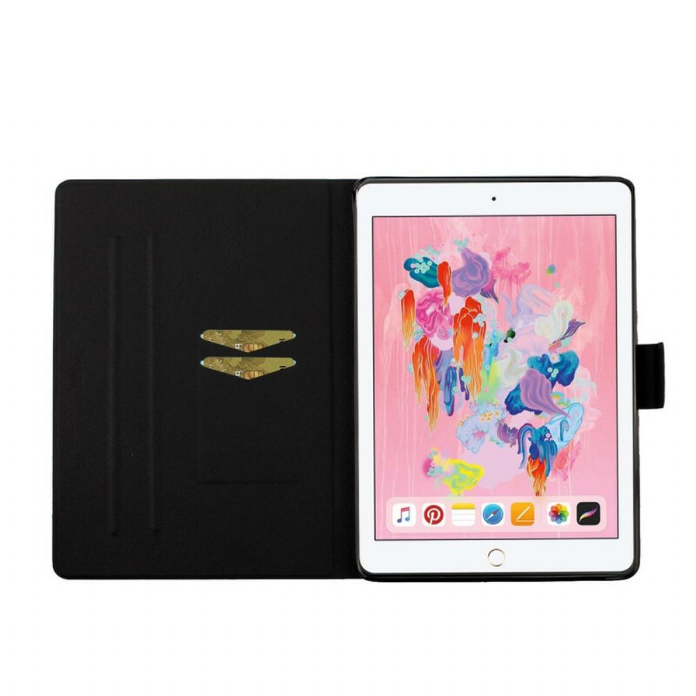 Folio-hoesje voor iPad 10.2" (2020) (2019) / Air 10.5" / Pro 10.5" Bloemen