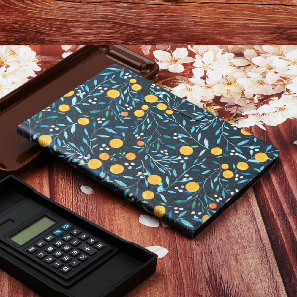 Folio-hoesje voor iPad 10.2" (2020) (2019) / Air 10.5" / Pro 10.5" Bloemen