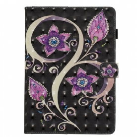 Folio-hoesje voor iPad 10.2" (2020) (2019) / Air 10.5" / Pro 10.5" Bloemen