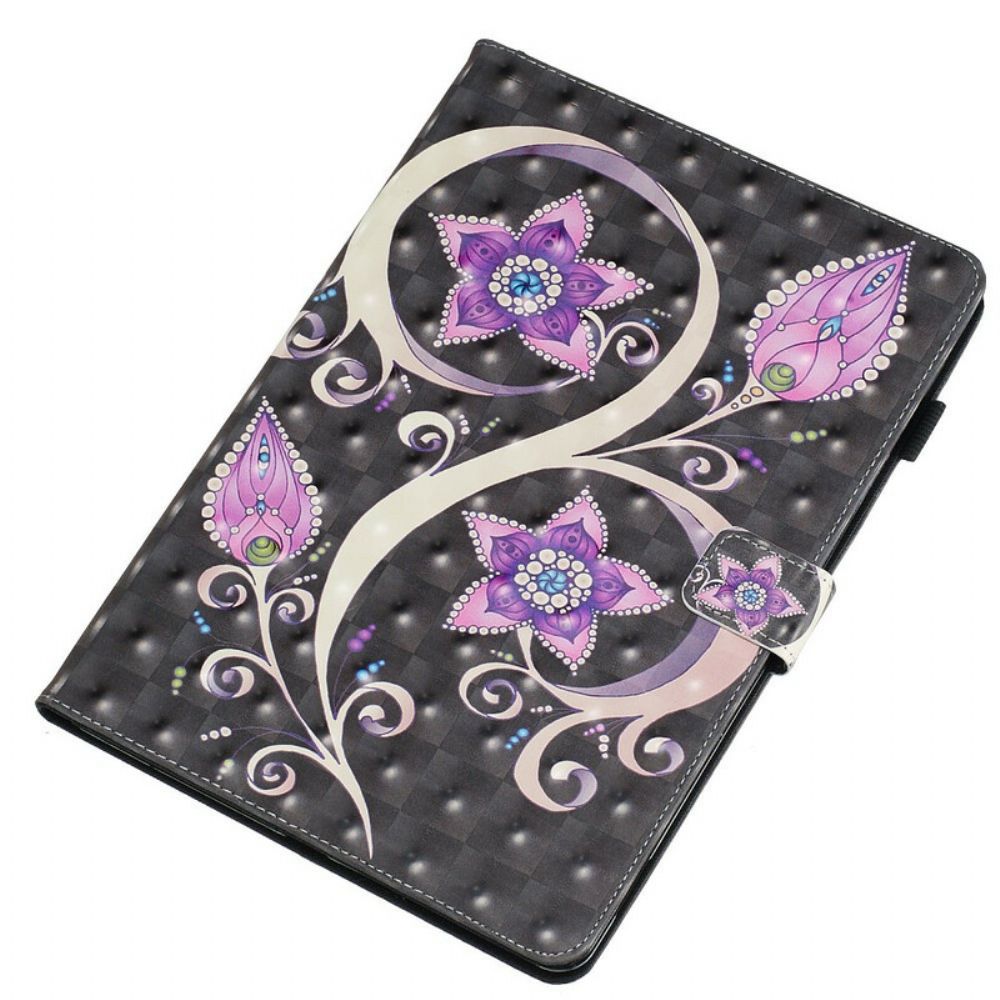 Folio-hoesje voor iPad 10.2" (2020) (2019) / Air 10.5" / Pro 10.5" Bloemen