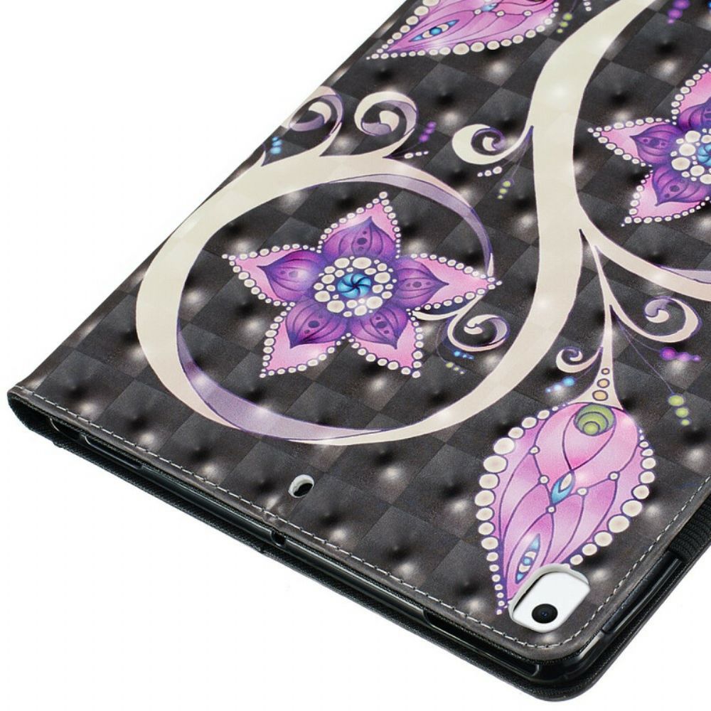 Folio-hoesje voor iPad 10.2" (2020) (2019) / Air 10.5" / Pro 10.5" Bloemen