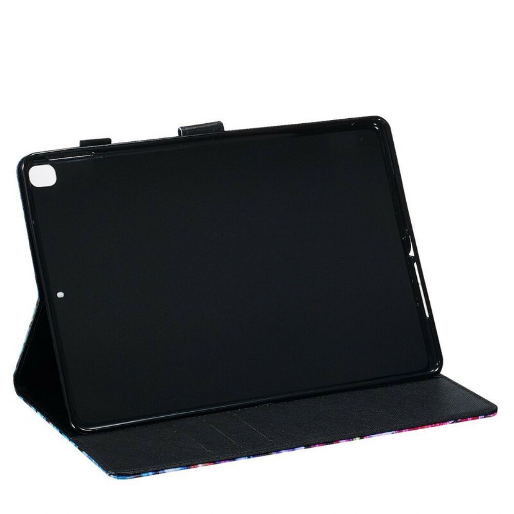 Folio-hoesje voor iPad 10.2" (2020) (2019) / Air 10.5" / Pro 10.5" Bloemkleur