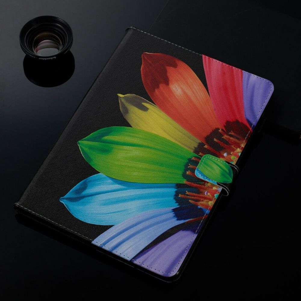 Folio-hoesje voor iPad 10.2" (2020) (2019) / Air 10.5" / Pro 10.5" Bloemkleur