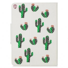 Folio-hoesje voor iPad 10.2" (2020) (2019) / Air 10.5" / Pro 10.5" Cactus