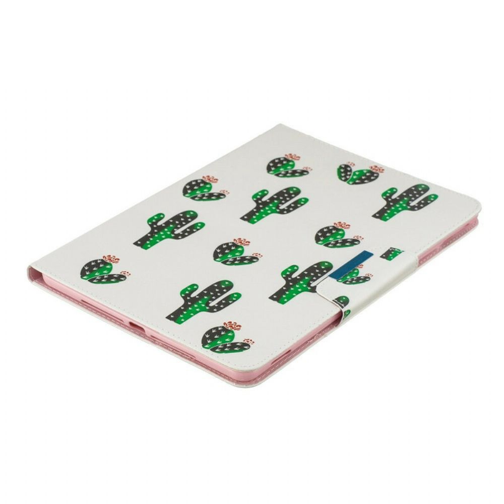 Folio-hoesje voor iPad 10.2" (2020) (2019) / Air 10.5" / Pro 10.5" Cactus