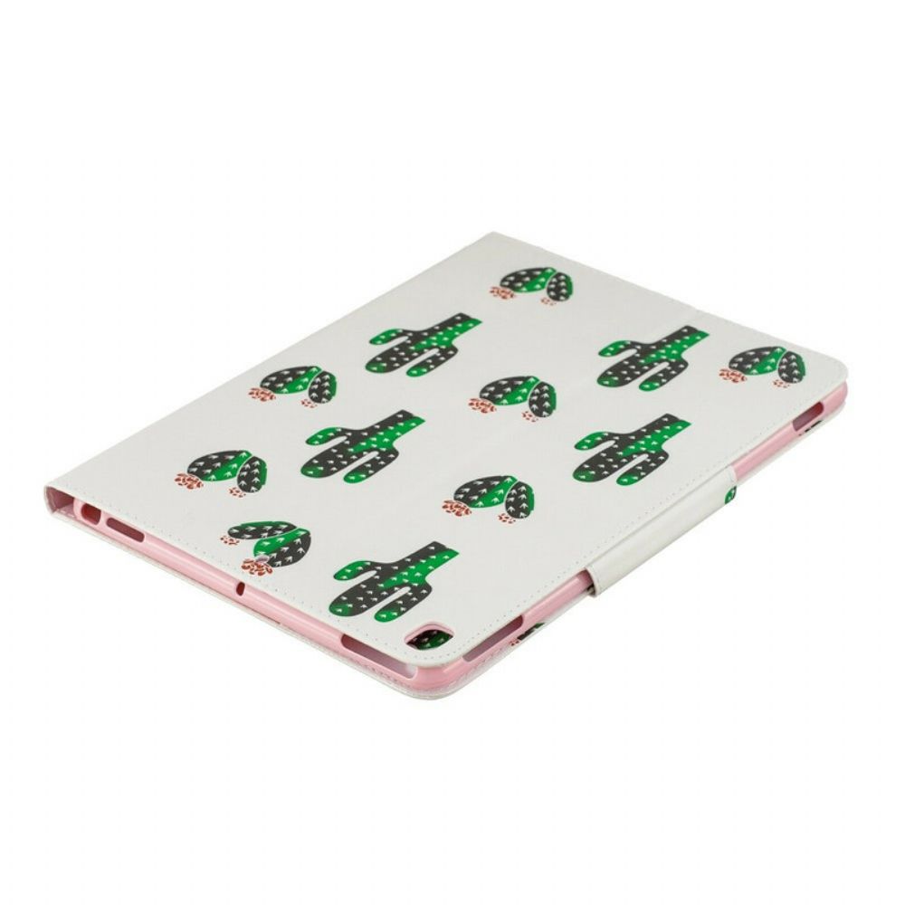 Folio-hoesje voor iPad 10.2" (2020) (2019) / Air 10.5" / Pro 10.5" Cactus