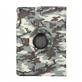 Folio-hoesje voor iPad 10.2" (2020) (2019) / Air 10.5" / Pro 10.5" Draaibare 360° Camouflage