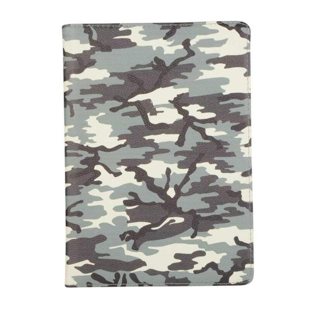 Folio-hoesje voor iPad 10.2" (2020) (2019) / Air 10.5" / Pro 10.5" Draaibare 360° Camouflage