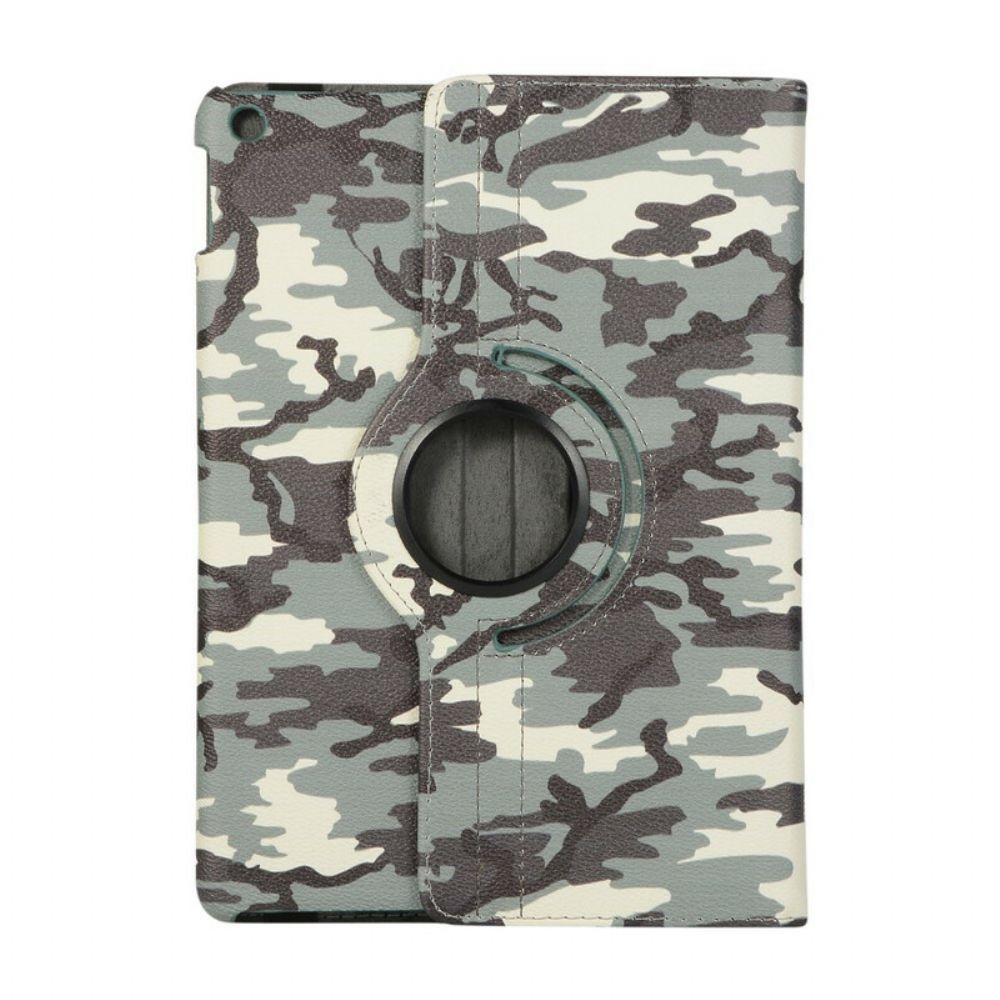 Folio-hoesje voor iPad 10.2" (2020) (2019) / Air 10.5" / Pro 10.5" Draaibare 360° Camouflage