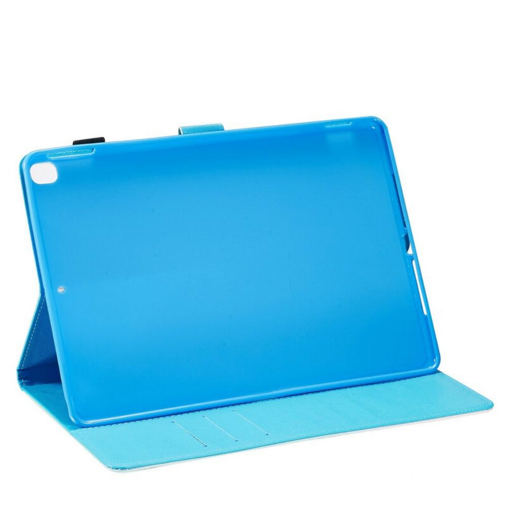 Folio-hoesje voor iPad 10.2" (2020) (2019) / Air 10.5" / Pro 10.5" Glimlach