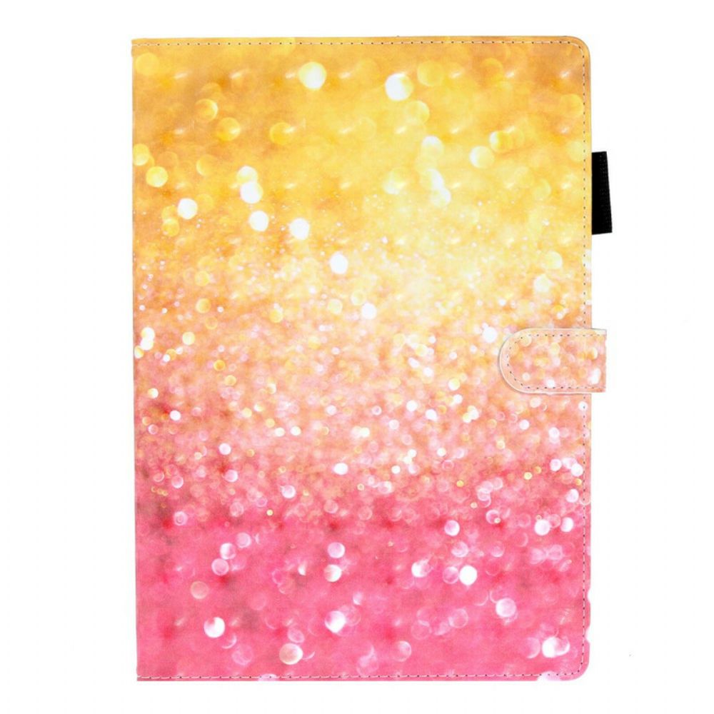 Folio-hoesje voor iPad 10.2" (2020) (2019) / Air 10.5" / Pro 10.5" Glitter Verloop