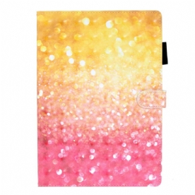 Folio-hoesje voor iPad 10.2" (2020) (2019) / Air 10.5" / Pro 10.5" Glitter Verloop