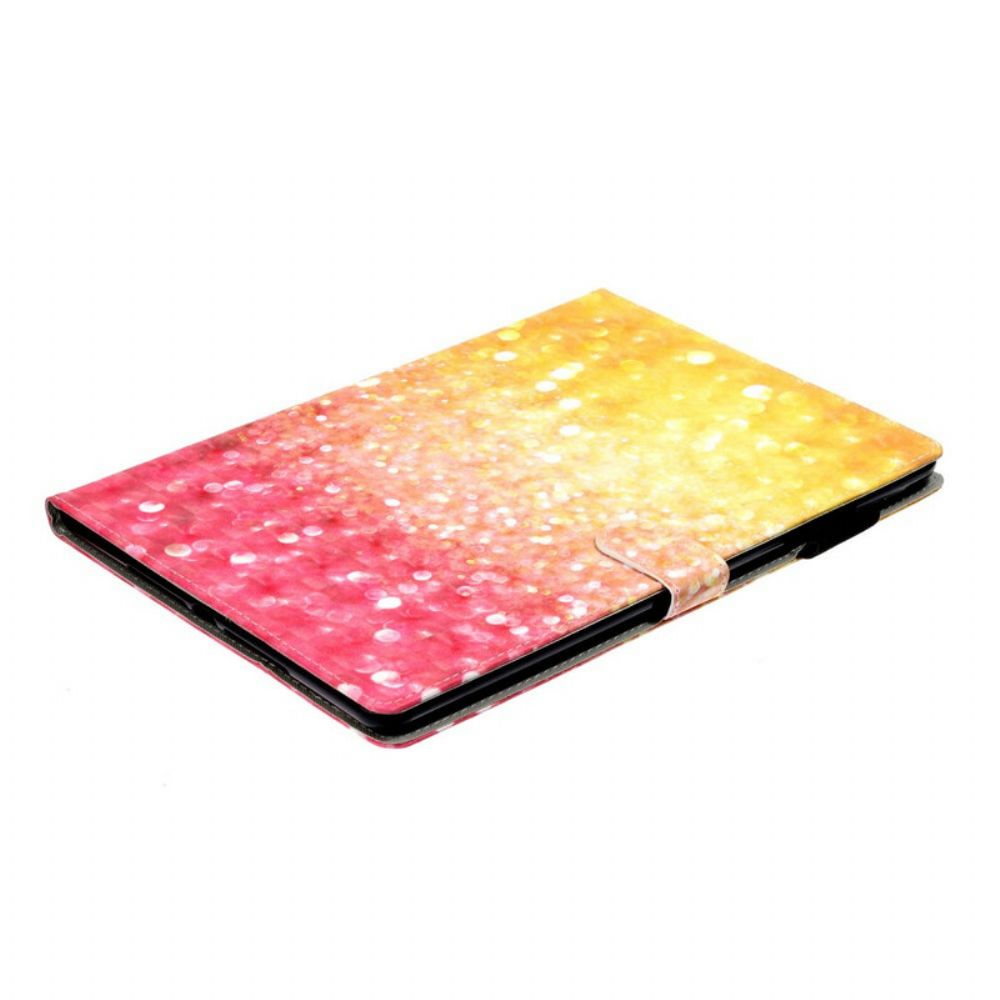 Folio-hoesje voor iPad 10.2" (2020) (2019) / Air 10.5" / Pro 10.5" Glitter Verloop