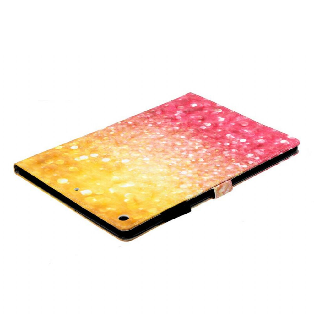 Folio-hoesje voor iPad 10.2" (2020) (2019) / Air 10.5" / Pro 10.5" Glitter Verloop