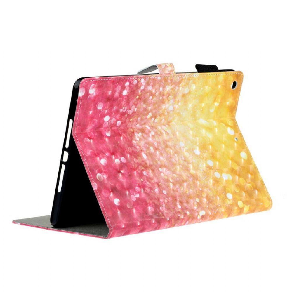 Folio-hoesje voor iPad 10.2" (2020) (2019) / Air 10.5" / Pro 10.5" Glitter Verloop