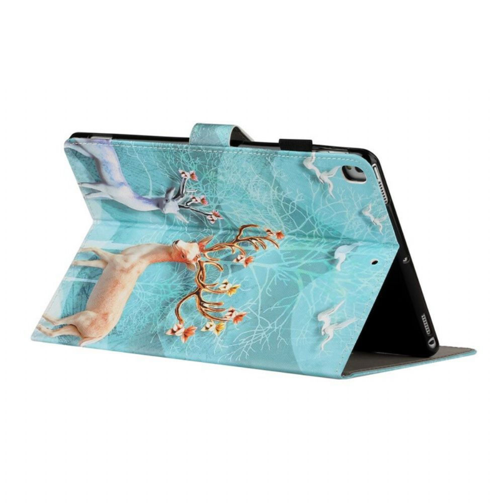 Folio-hoesje voor iPad 10.2" (2020) (2019) / Air 10.5" / Pro 10.5" Herten