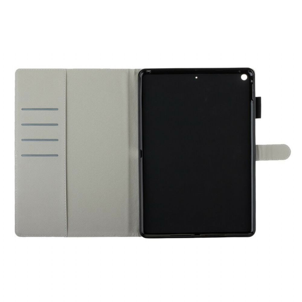 Folio-hoesje voor iPad 10.2" (2020) (2019) / Air 10.5" / Pro 10.5" Indiase Olifanten