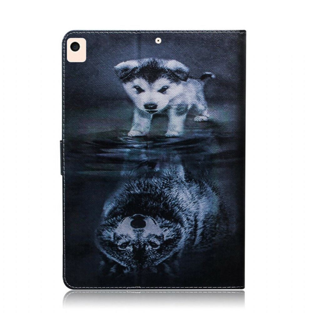 Folio-hoesje voor iPad 10.2" (2020) (2019) / Air 10.5" / Pro 10.5" Kleine Hond