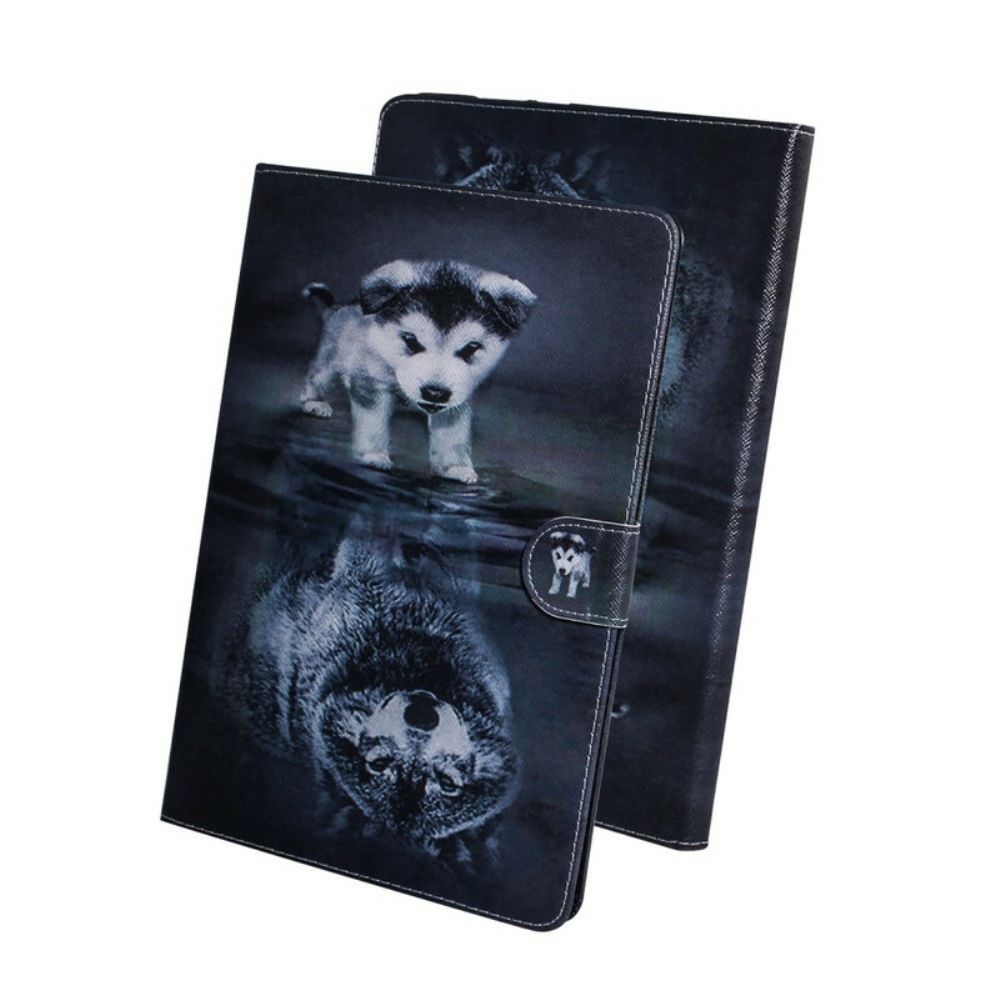 Folio-hoesje voor iPad 10.2" (2020) (2019) / Air 10.5" / Pro 10.5" Kleine Hond