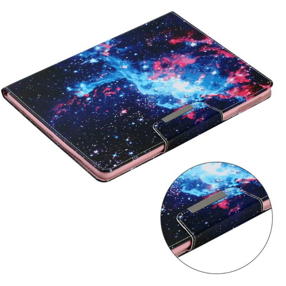 Folio-hoesje voor iPad 10.2" (2020) (2019) / Air 10.5" / Pro 10.5" Kosmische Hemel