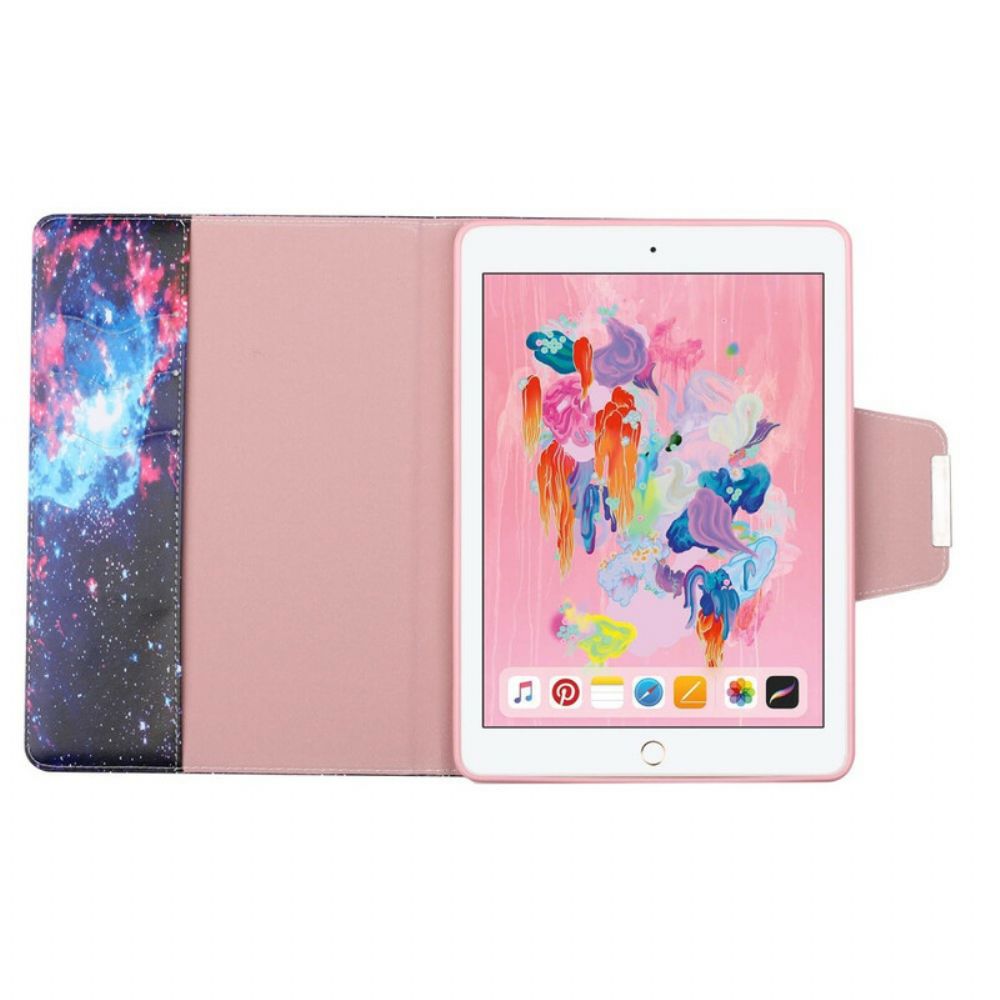 Folio-hoesje voor iPad 10.2" (2020) (2019) / Air 10.5" / Pro 10.5" Kosmische Hemel