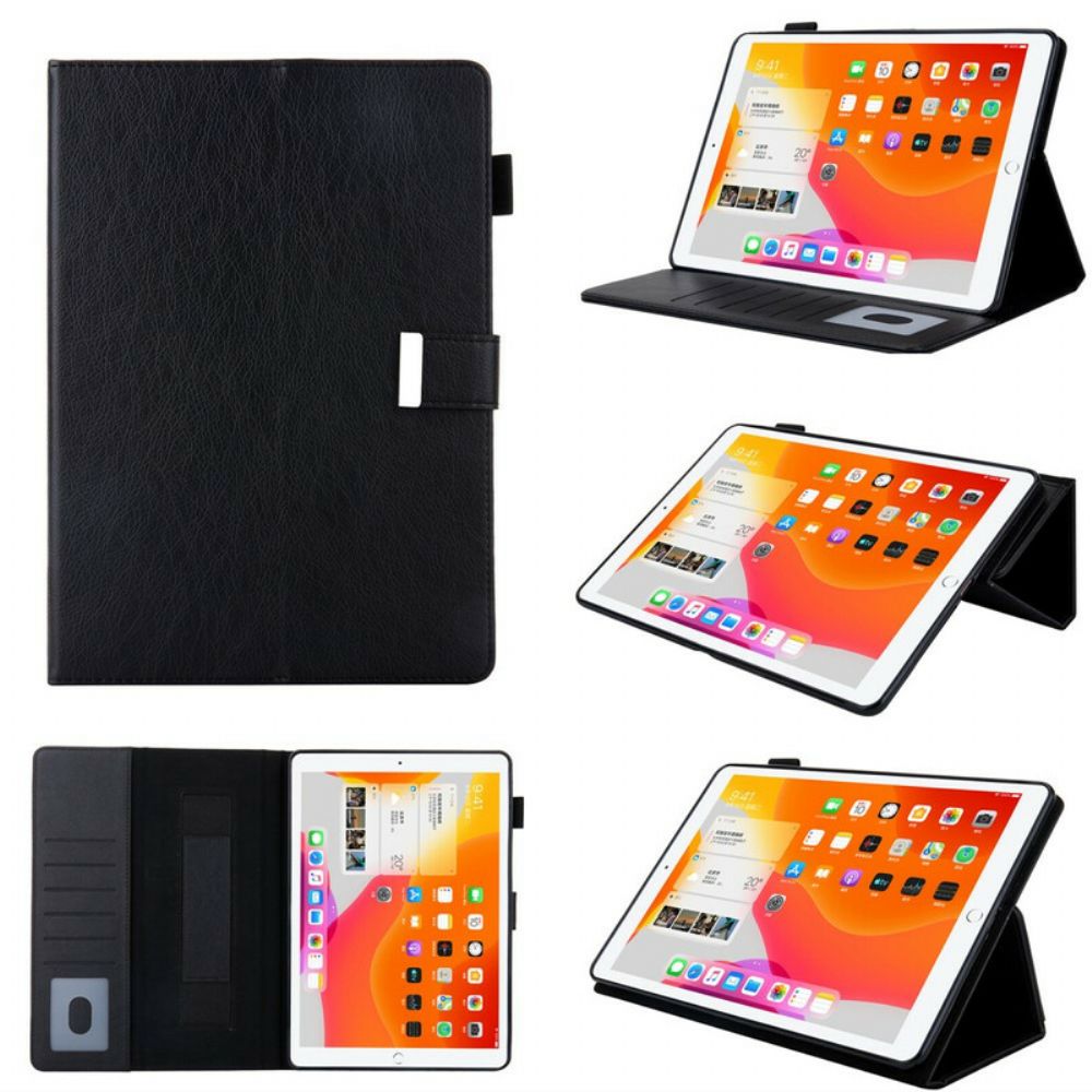 Folio-hoesje voor iPad 10.2" (2020) (2019) / Air 10.5" / Pro 10.5" Kunstleer Ondersteuning Handsfree