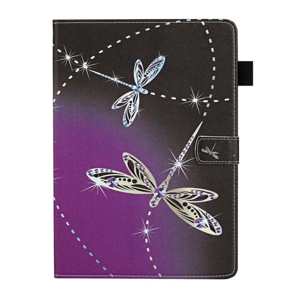 Folio-hoesje voor iPad 10.2" (2020) (2019) / Air 10.5" / Pro 10.5" Libellen