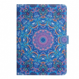 Folio-hoesje voor iPad 10.2" (2020) (2019) / Air 10.5" / Pro 10.5" Mandala Kunst Serie