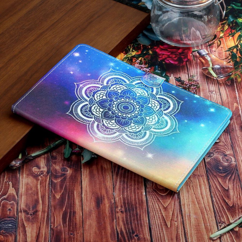 Folio-hoesje voor iPad 10.2" (2020) (2019) / Air 10.5" / Pro 10.5" Mandala Kunst Serie