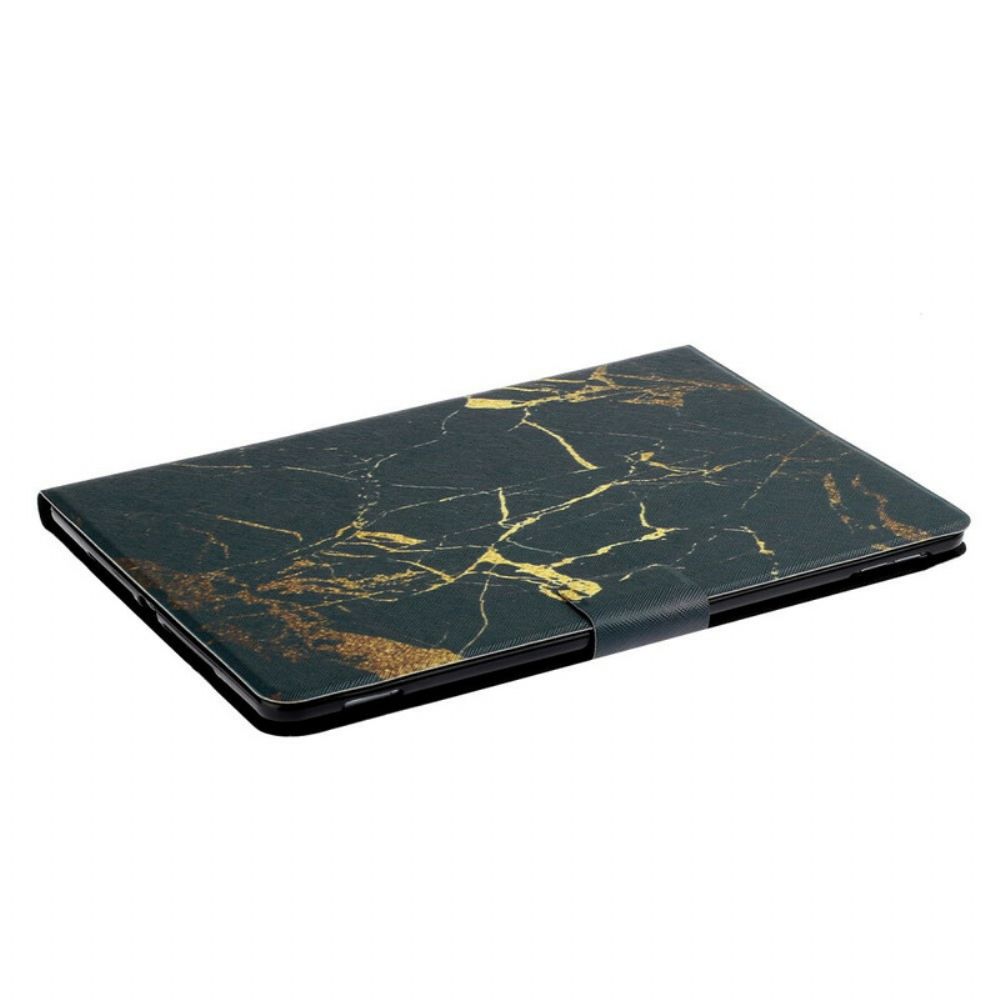 Folio-hoesje voor iPad 10.2" (2020) (2019) / Air 10.5" / Pro 10.5" Marmeren Stijl