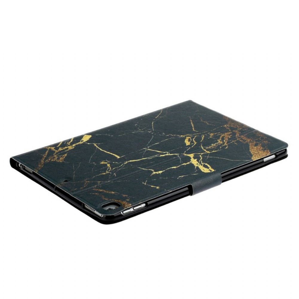 Folio-hoesje voor iPad 10.2" (2020) (2019) / Air 10.5" / Pro 10.5" Marmeren Stijl