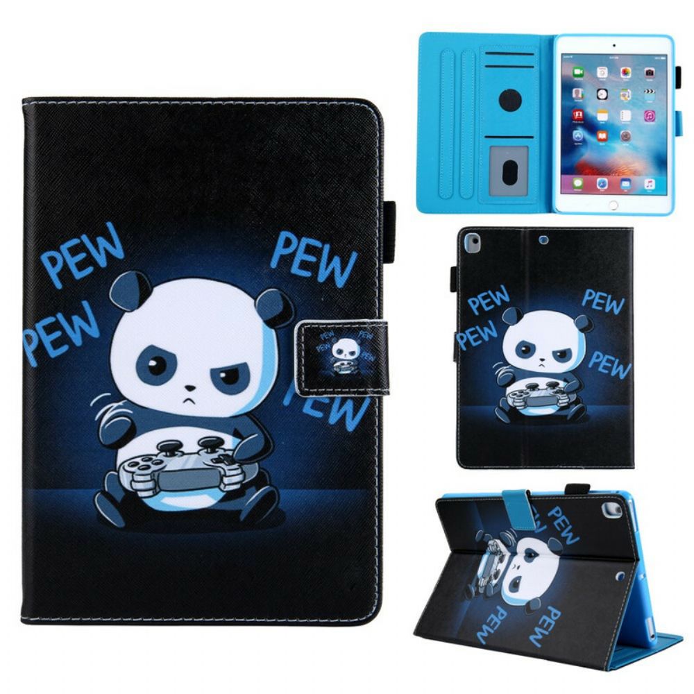 Folio-hoesje voor iPad 10.2" (2020) (2019) / Air 10.5" / Pro 10.5" Panda Pewpew