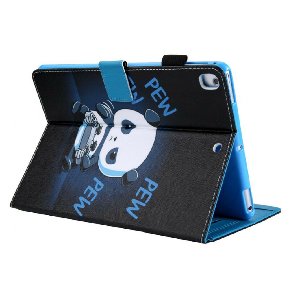 Folio-hoesje voor iPad 10.2" (2020) (2019) / Air 10.5" / Pro 10.5" Panda Pewpew