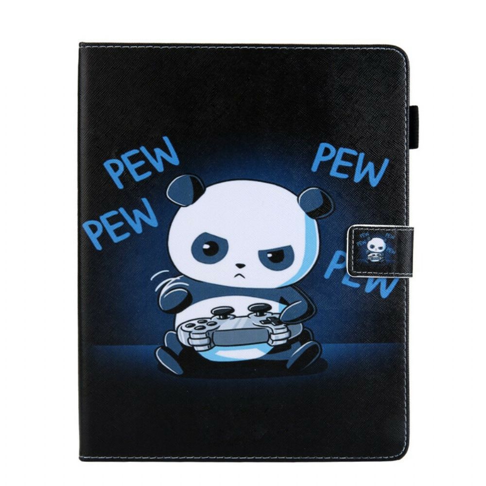 Folio-hoesje voor iPad 10.2" (2020) (2019) / Air 10.5" / Pro 10.5" Panda Pewpew