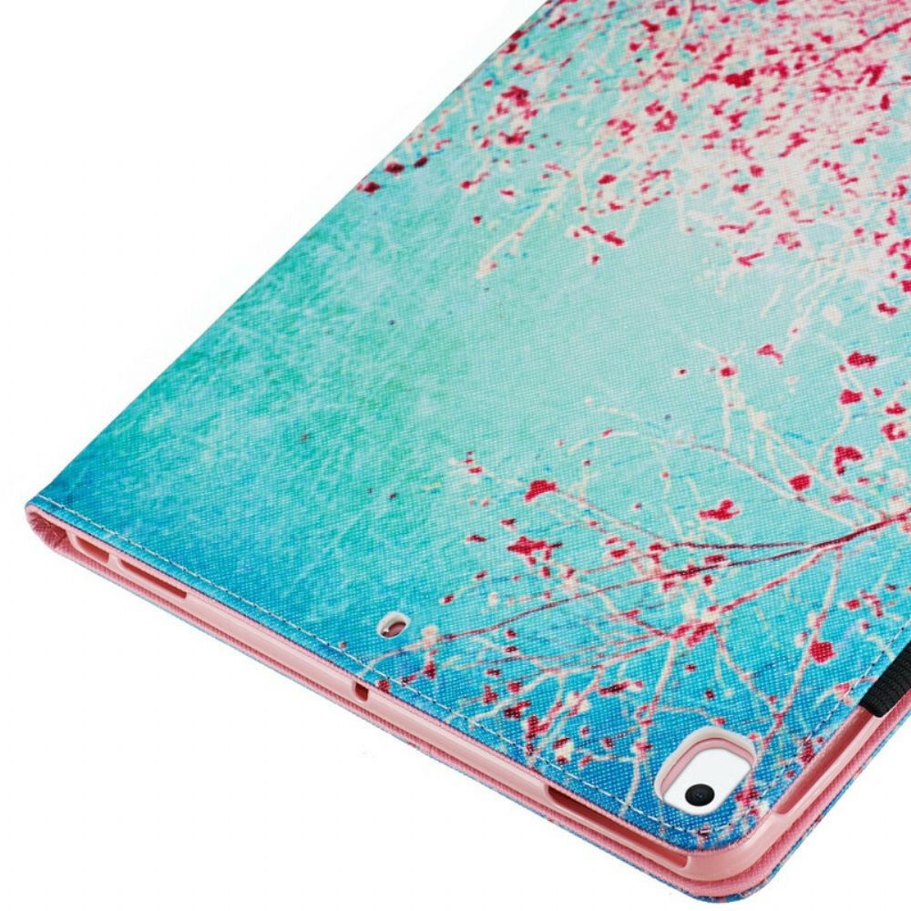 Folio-hoesje voor iPad 10.2" (2020) (2019) / Air 10.5" / Pro 10.5" Rode Takken