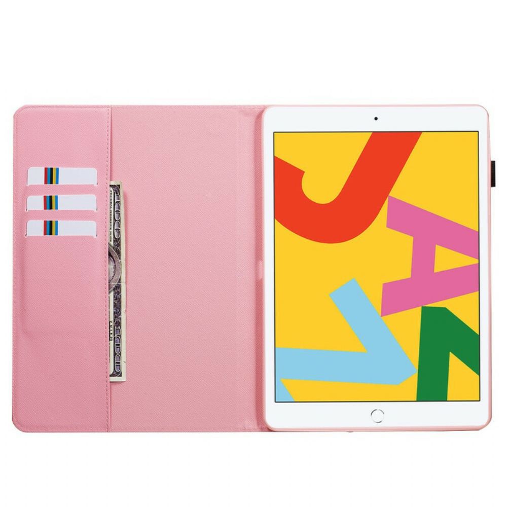 Folio-hoesje voor iPad 10.2" (2020) (2019) / Air 10.5" / Pro 10.5" Rode Takken